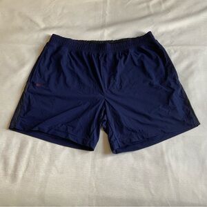 RHONE Dark Blue Athletic Shorts